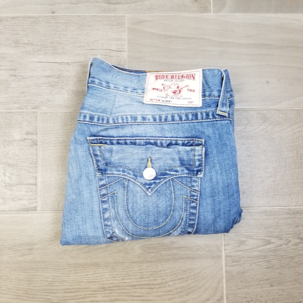 True Religion Multi Skinny Sz 38